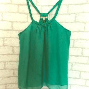 7 for all mankind silk racerback tank